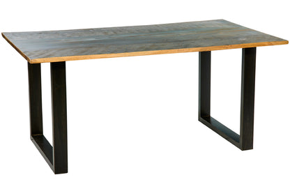 Leicester - Tavolo Pranzo Irregolare Mis.180 Con Prolunghe Grigio