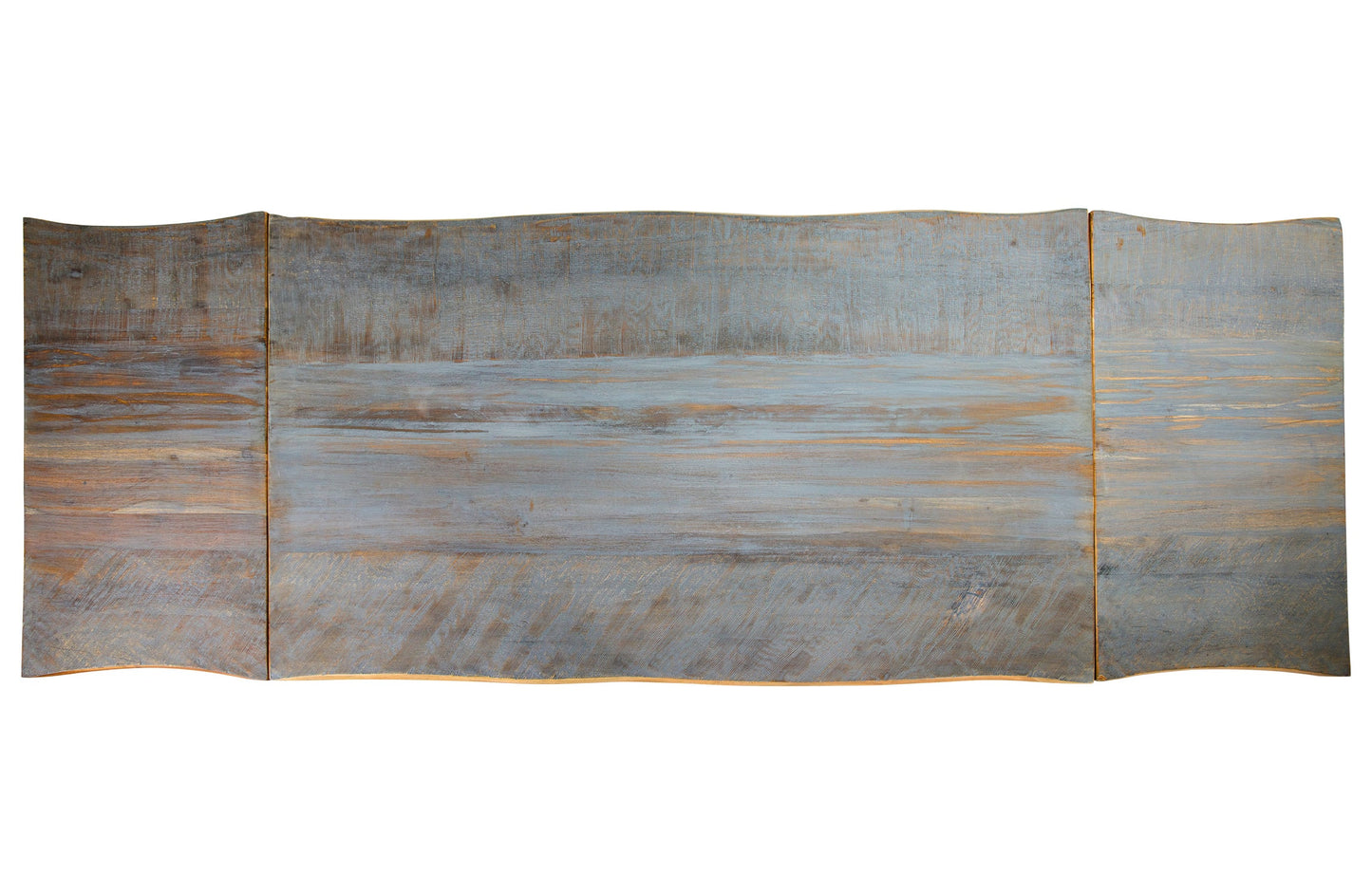 Leicester - Tavolo Pranzo Irregolare Mis.180 Con Prolunghe Grigio