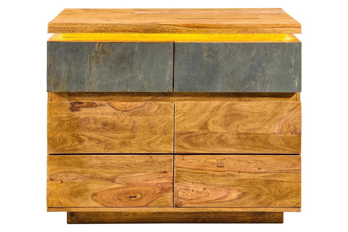 Superiore - Mobile 2 Sportelli 2 Cassetti Con LED