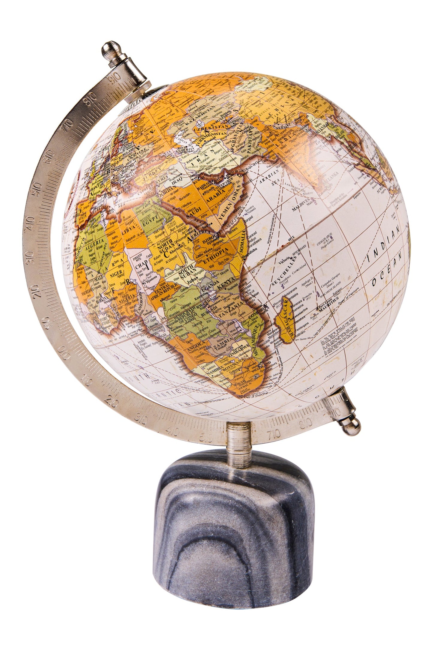 Mappamondo Base Marmo