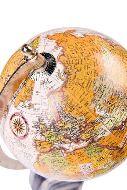 Mappamondo Base Marmo