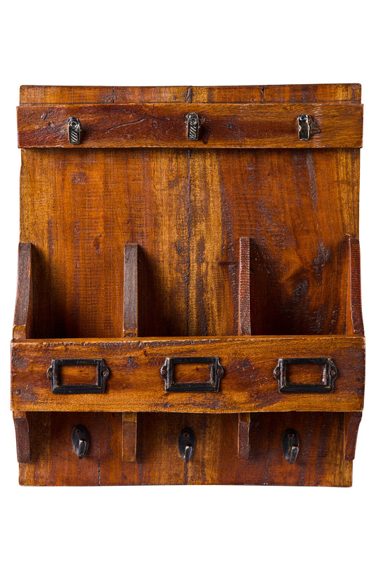 Utilità - Pensile Porta Bottiglie/Barattoli con Ganci