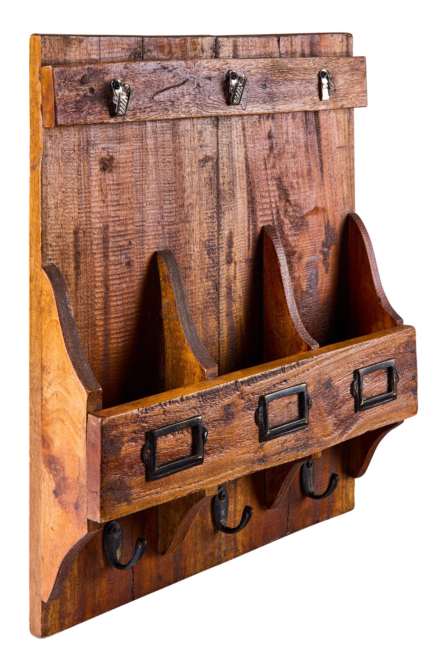 Utilità - Pensile Porta Bottiglie/Barattoli con Ganci