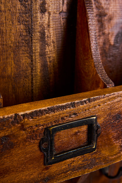 Utilità - Pensile Porta Bottiglie/Barattoli con Ganci