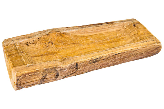 Essenziale - Vassoio Tavola Legno Scavata