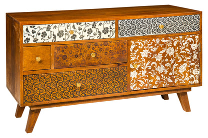 Honfleur - Credenza 1 Sportello 5 Cassetti