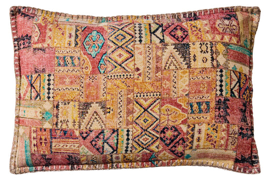 Eva - Cuscino Stampa Viantage Tonalita Multi Print Con Interno