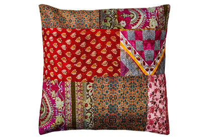 Frida - Cuscino Stampa Patch Tonalita Rosata Con Interno