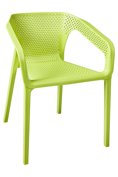 Pitone - Sedia Impilabile in PP Verde