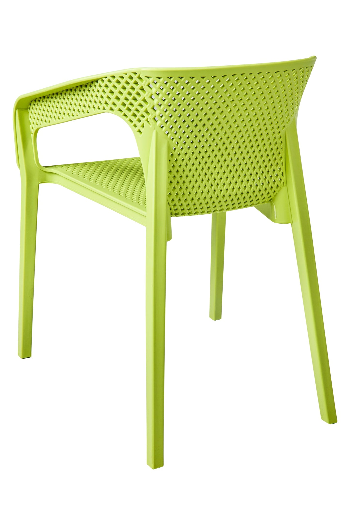 Pitone - Sedia Impilabile in PP Verde