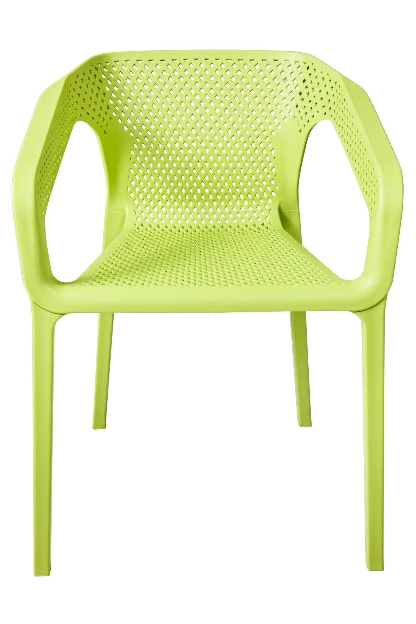 Pitone - Sedia Impilabile in PP Verde