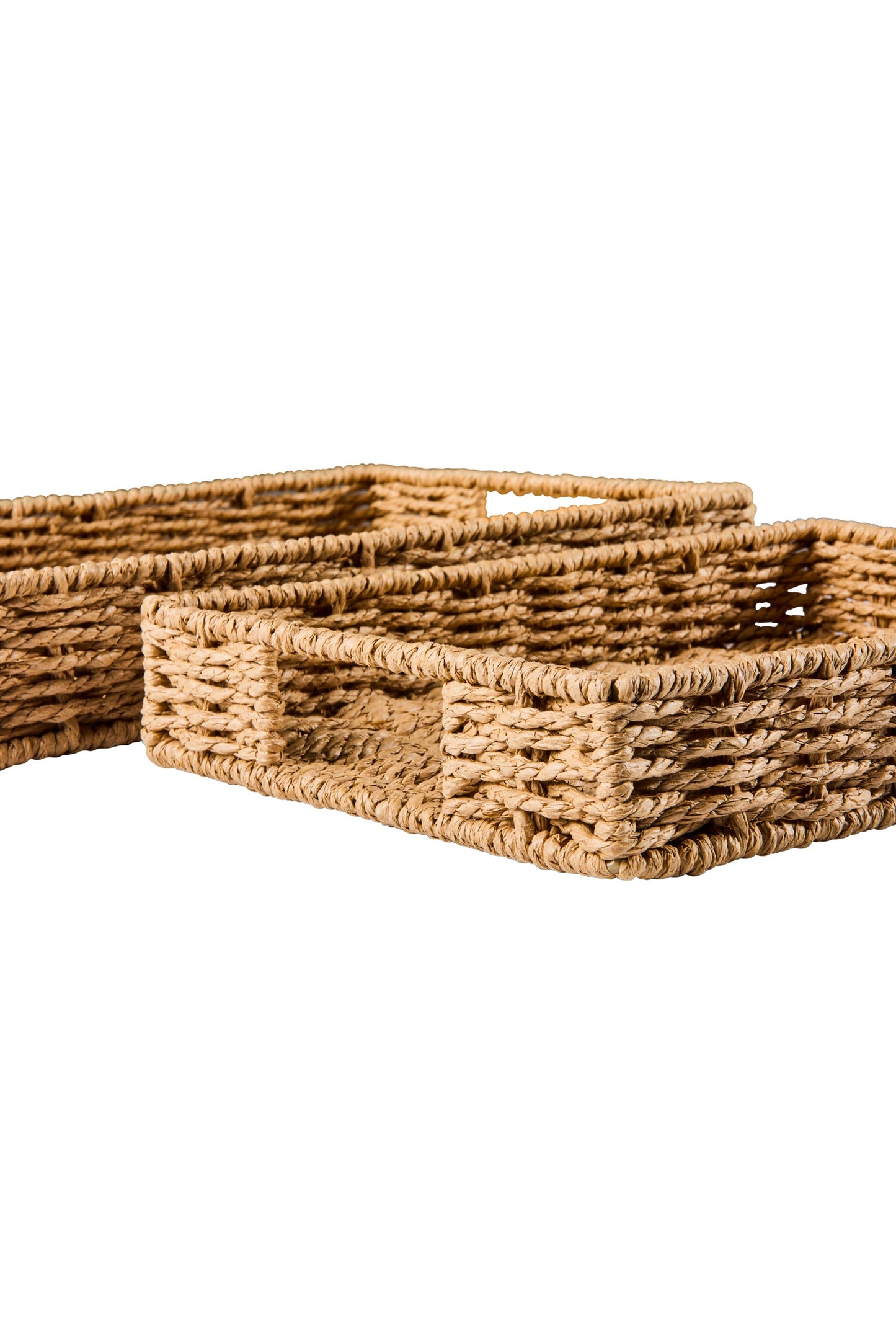 Gourmet - Cesto Vassoio Rettangolare Naturale Set 1/2