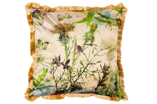 Farfalla - Cuscino Panna Fantasia Floreali
