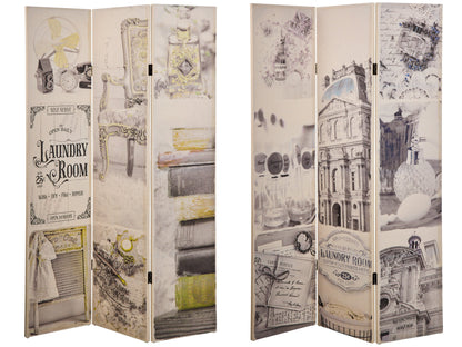 Paravento - Lavanderia 3 Ante Biancheria