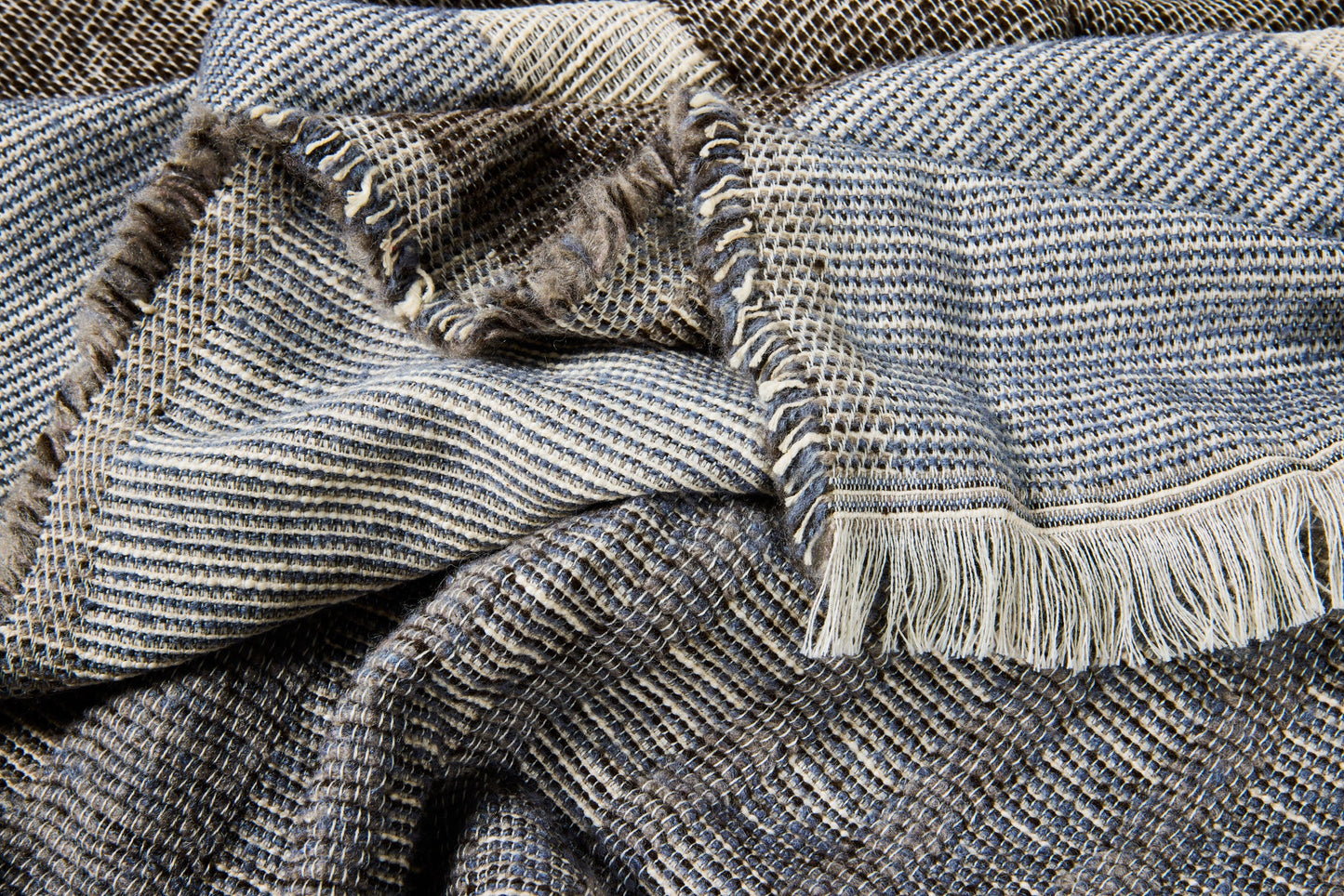 Geometrico - Coperta Tonalita Grigia 130X170