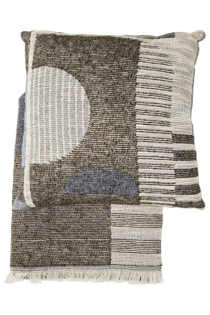 Geometrico - Cuscino Tonalita Grigia 45X45