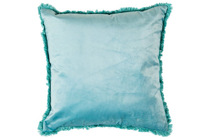 Farfalla - Cuscino Turchese Fantasia Floreale