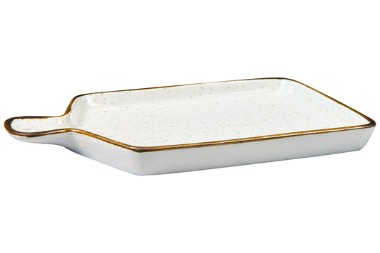 Cucina - Piattino A Forma Di Tagliere Bianco