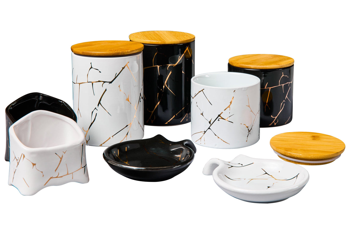 Cucina - Poggiacucchiaio Nero Ramage Oro