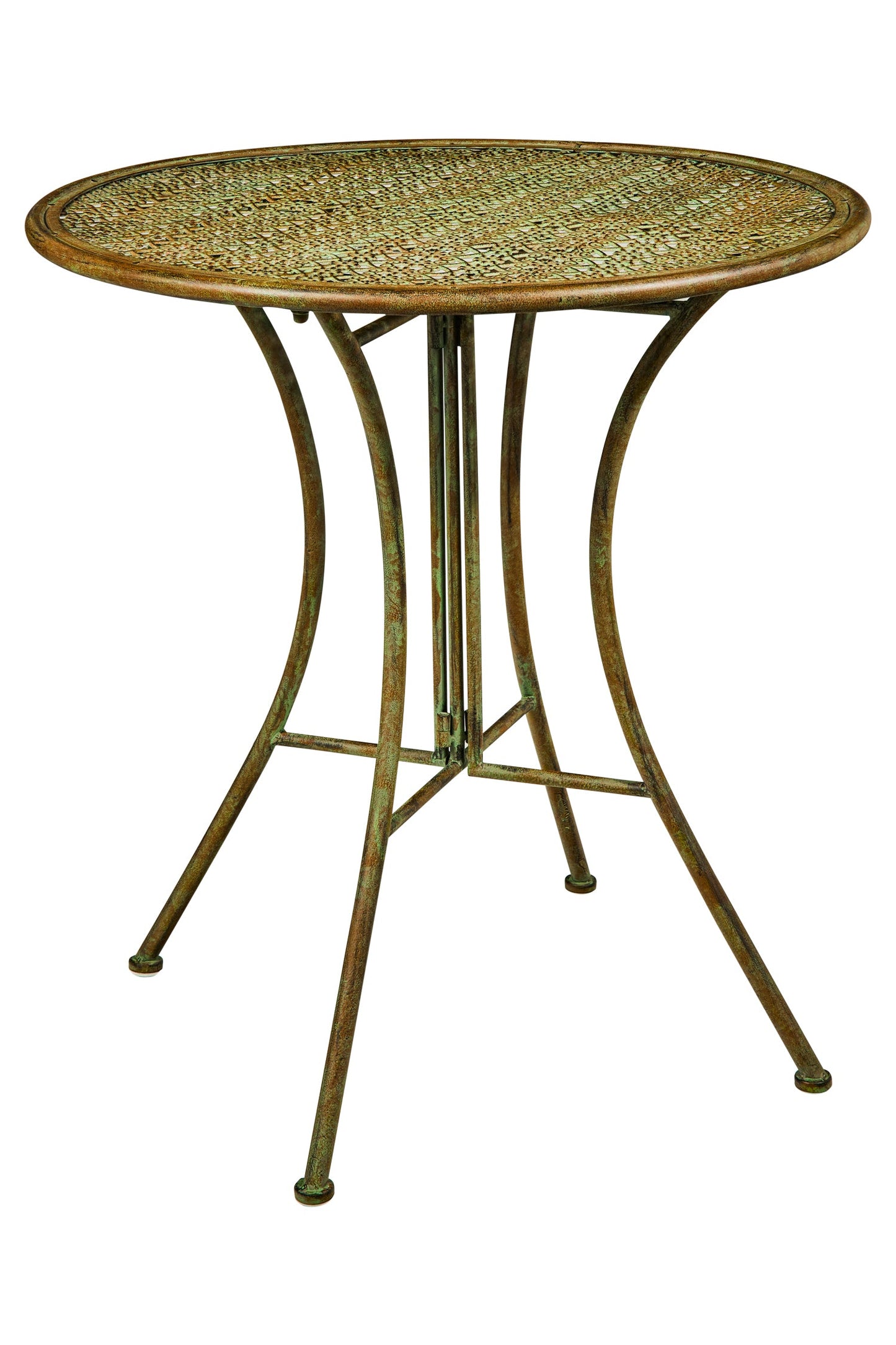 Iron Line - Tavolo da Esterno in Ferro Verde