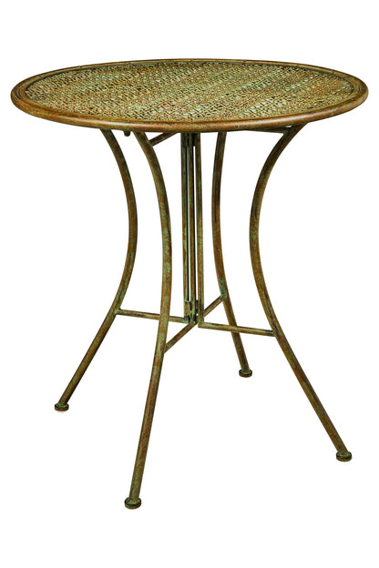 Iron Line - Tavolo da Esterno in Ferro Verde