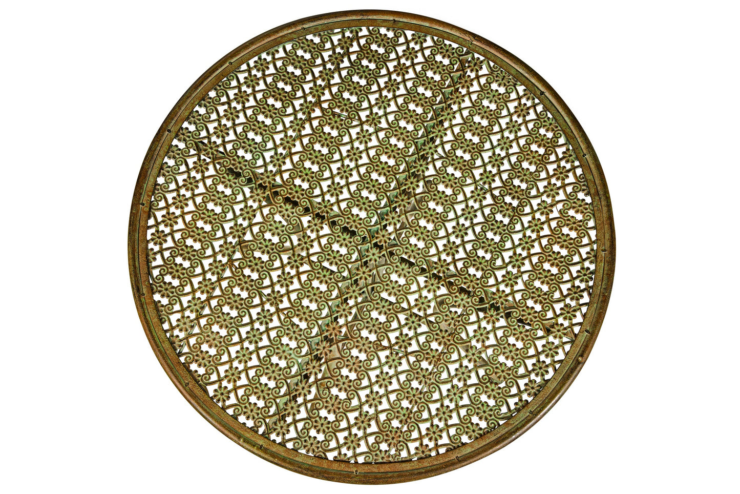 Iron Line - Tavolo da Esterno in Ferro Verde