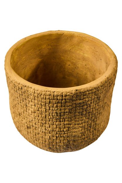 Texture Cemento - Vaso Trama Tessuto Naturale