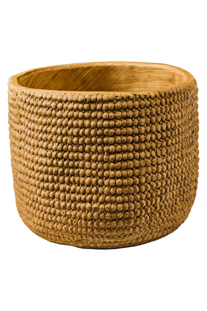 Juta Cemento - Vaso Disegno Juta Bucle Misura 16X13