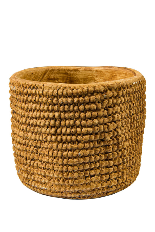 Juta Cemento - Vaso Disegno Juta Bucle Misura 13X11