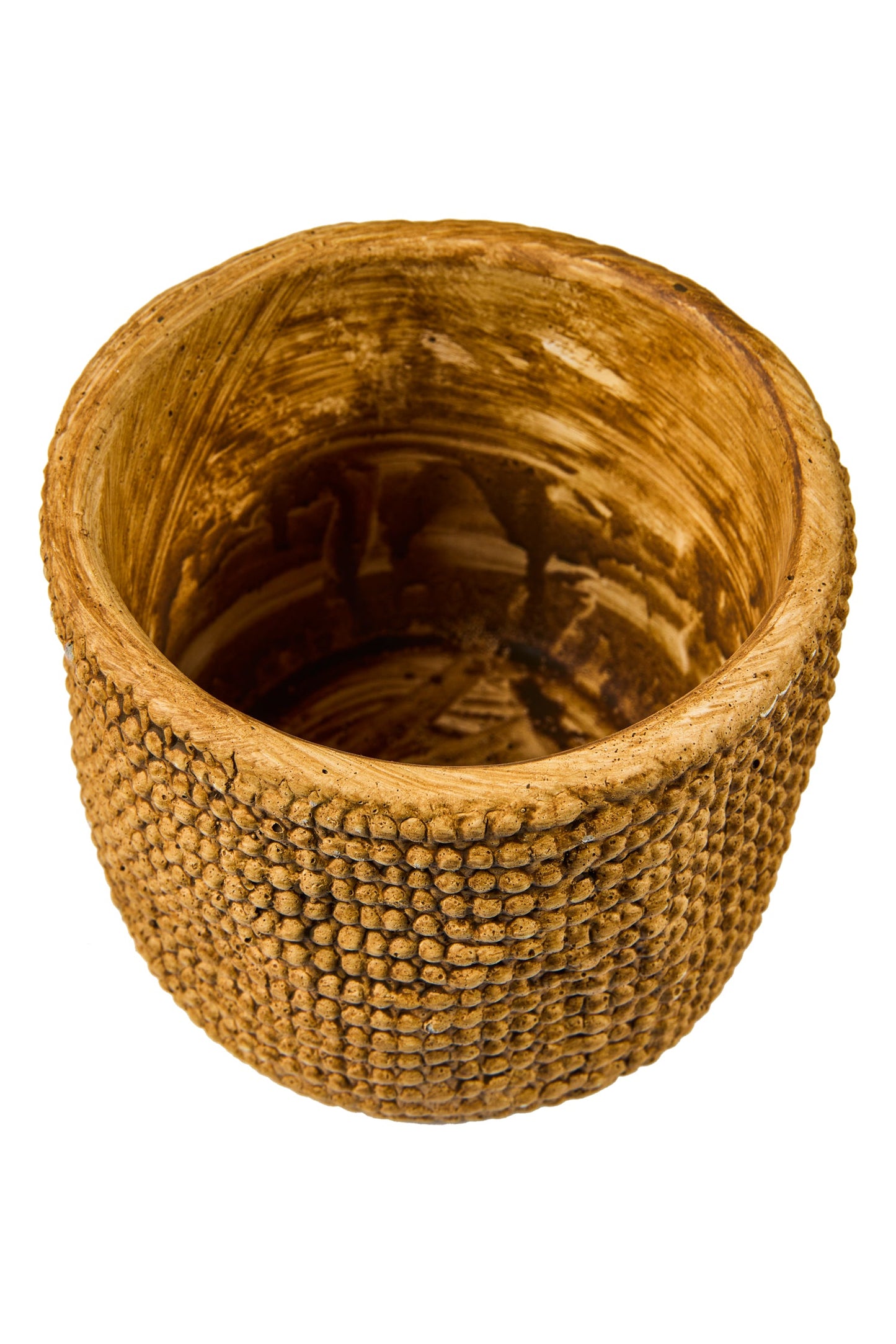 Juta Cemento - Vaso Disegno Juta Bucle Misura 13X11