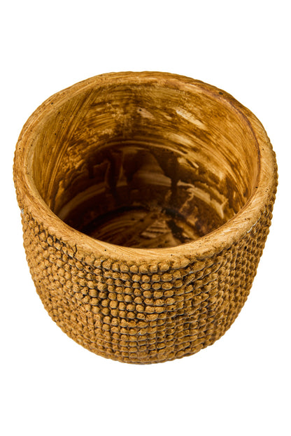 Juta Cemento - Vaso Disegno Juta Bucle Misura 13X11