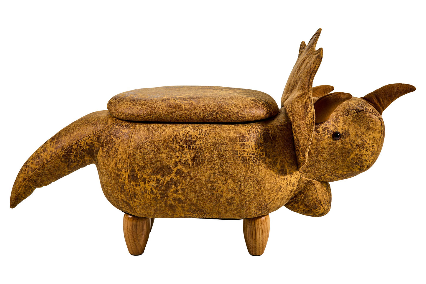 Pouf In Pelliccia Sintetica - Dino