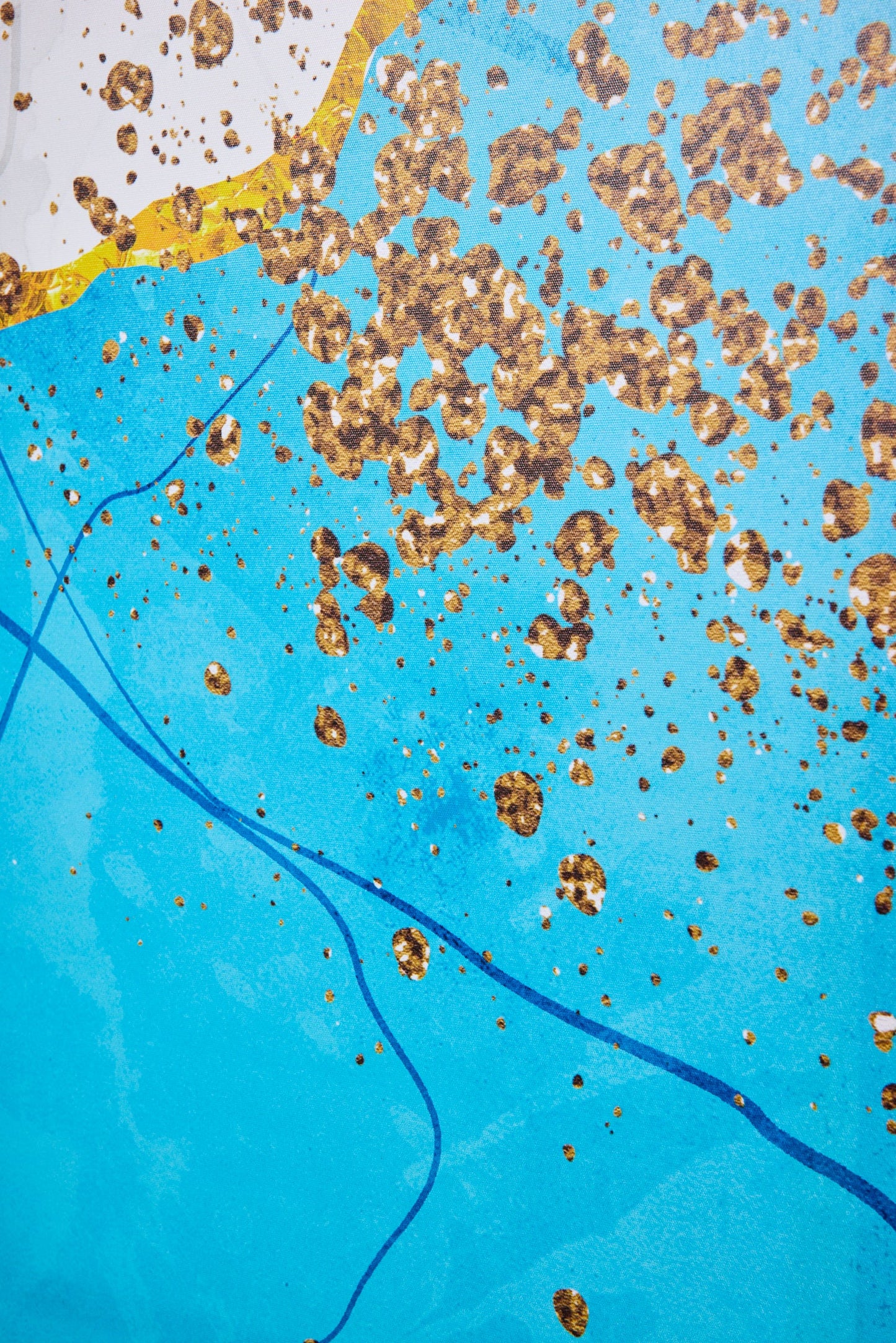 Paravento - Tela Marmo Multi Colori 3 Ante