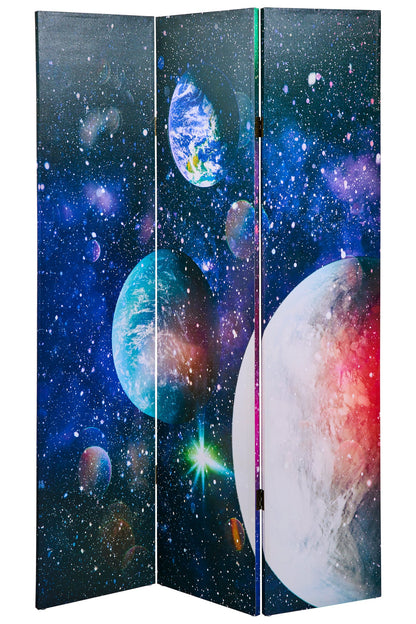 Paravento - Universo Fronte Retro 3 Ante Tela