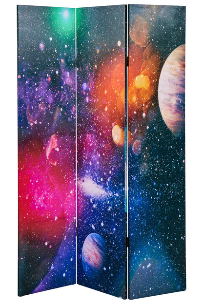 Paravento - Universo Fronte Retro 3 Ante Tela