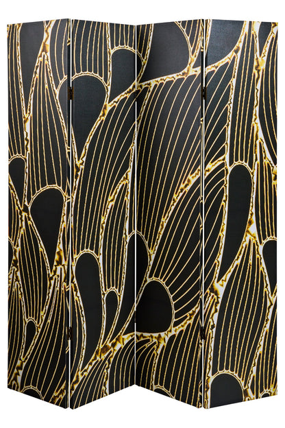 Paravento - Deco' Fronte Retro 4 Ante Tela