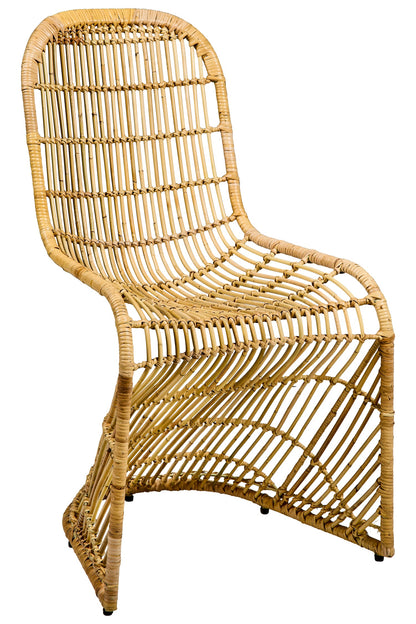 Antigua - Sedia da Esterno in Rattan Naturale