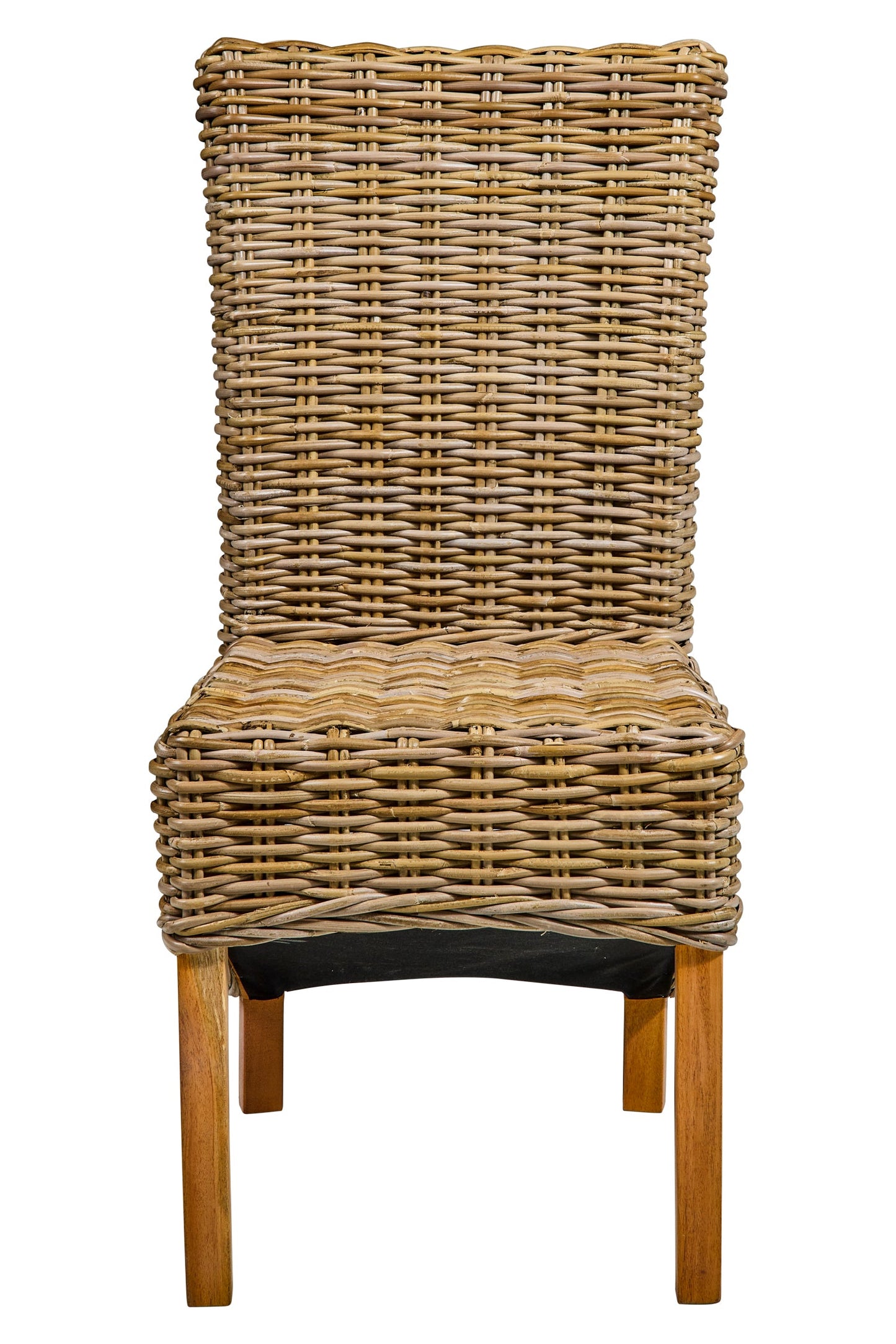 Dominica - Sedia da Esterno in Rattan senza Cuscino