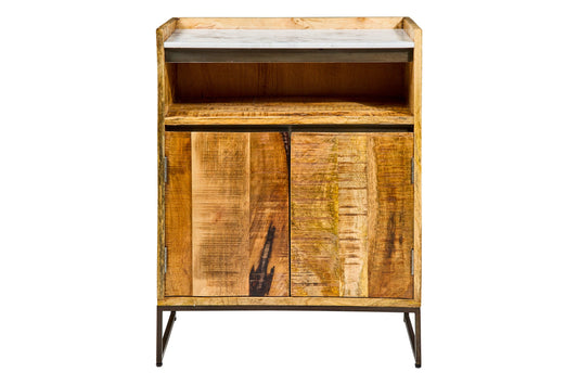 Les Bains Douches - Mobiletto 2 Ante Con Marmo