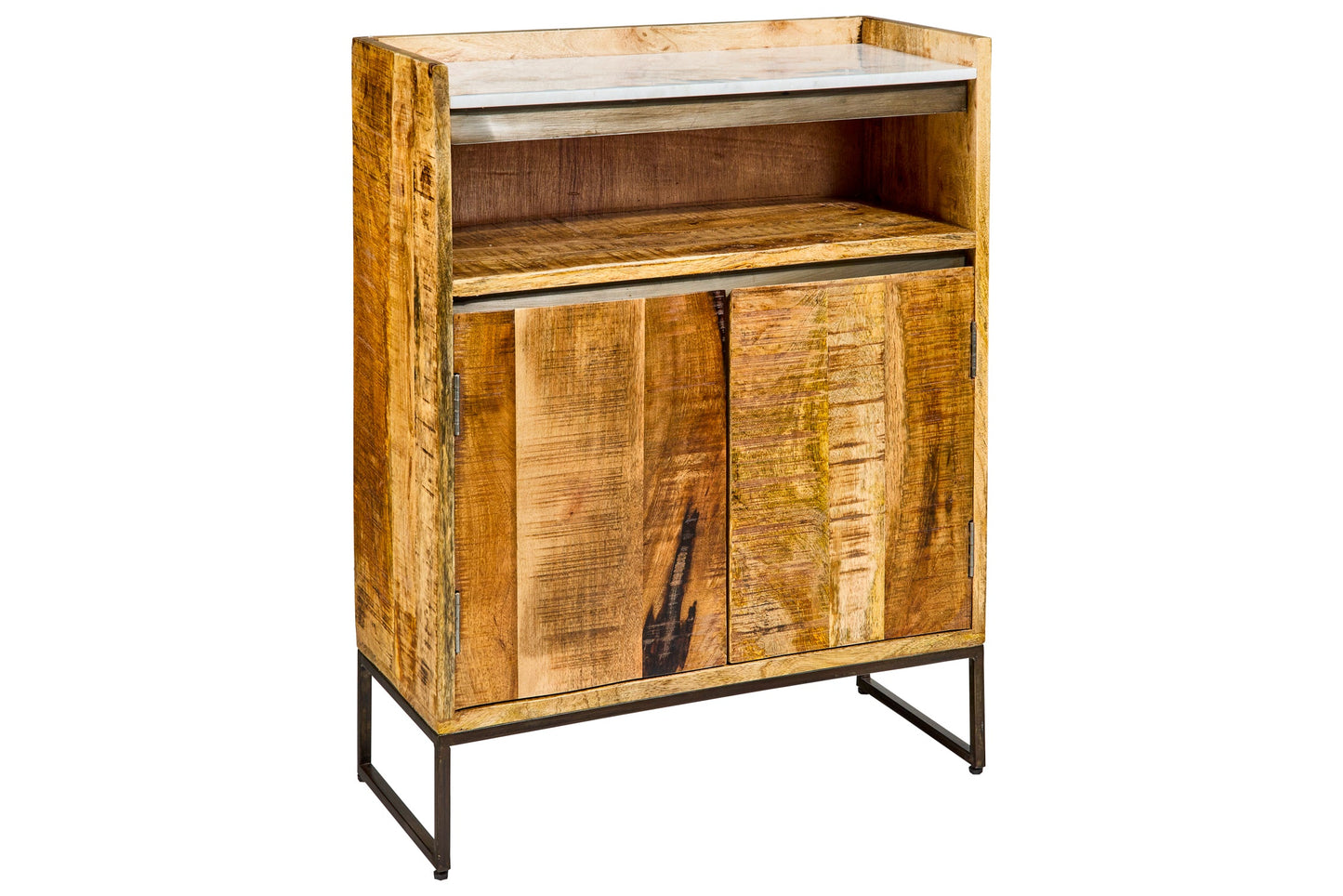 Les Bains Douches - Mobiletto 2 Ante Con Marmo