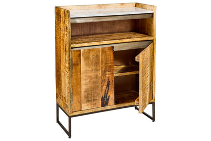 Les Bains Douches - Mobiletto 2 Ante Con Marmo