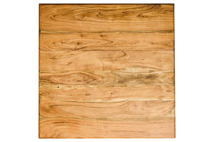 Rockler - Tavolo Pranzo in Legno di Acacia 80x80cm