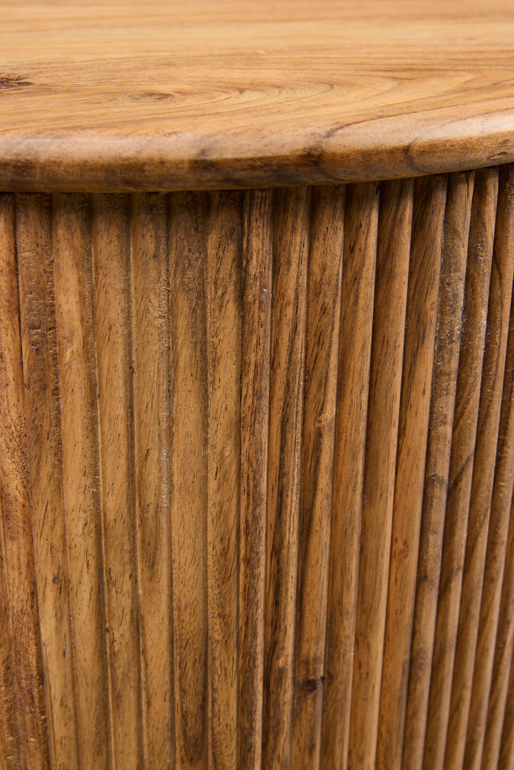 Caribe - Tavolino Rotondo Alto Con Decorazioni