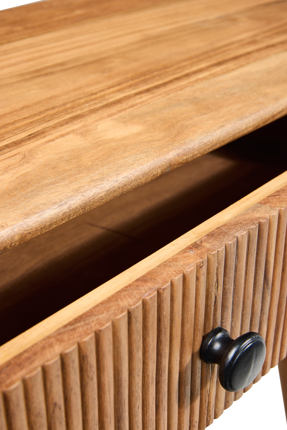 Caribe - Consolle in Legno di Acacia Marrone