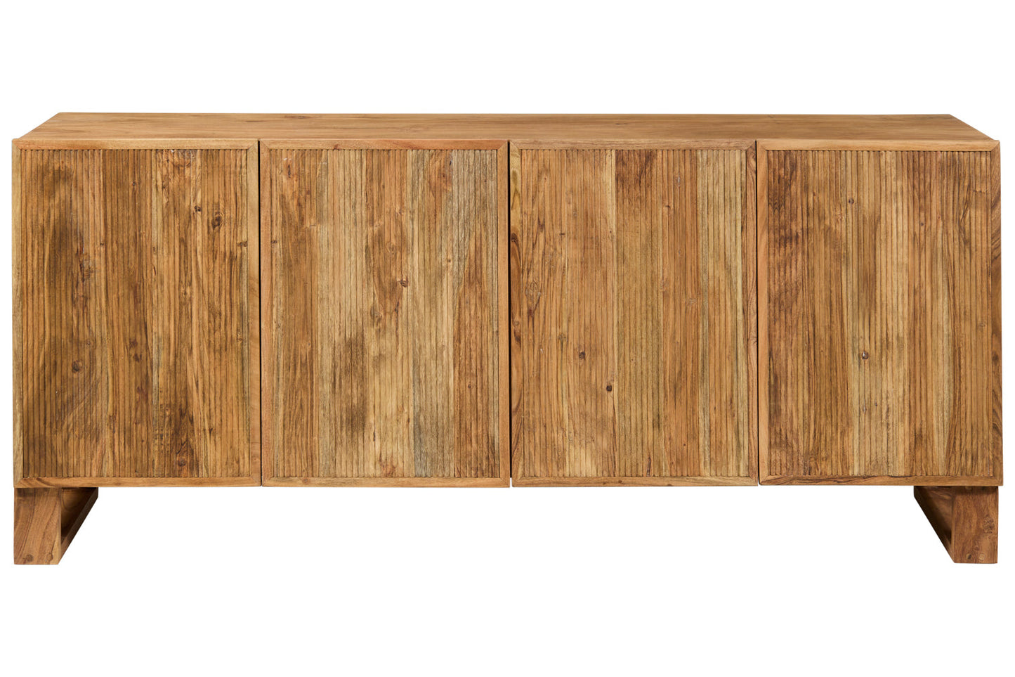 Caribe - Credenza Con Decorazioni 4 Sportelli