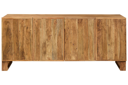 Caribe - Credenza Con Decorazioni 4 Sportelli