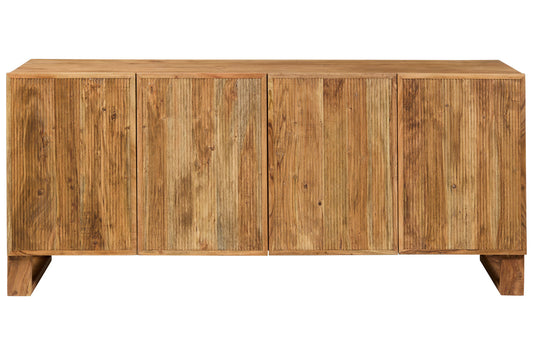 Caribe - Credenza Con Decorazioni 4 Sportelli