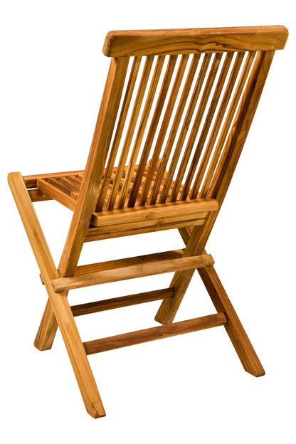 Cabrera - Sedia pieghevole in Teak Marrone