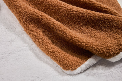 Teddy - Plaid Marrone Soft Touch