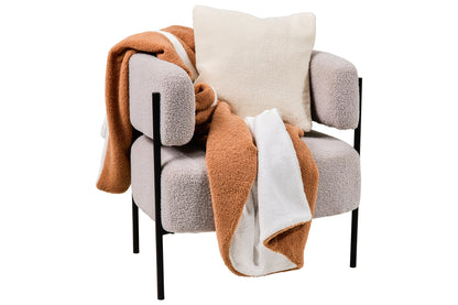 Teddy - Plaid Marrone Soft Touch